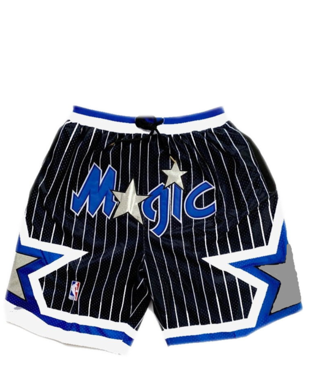 Orlando Black Graphic Shorts