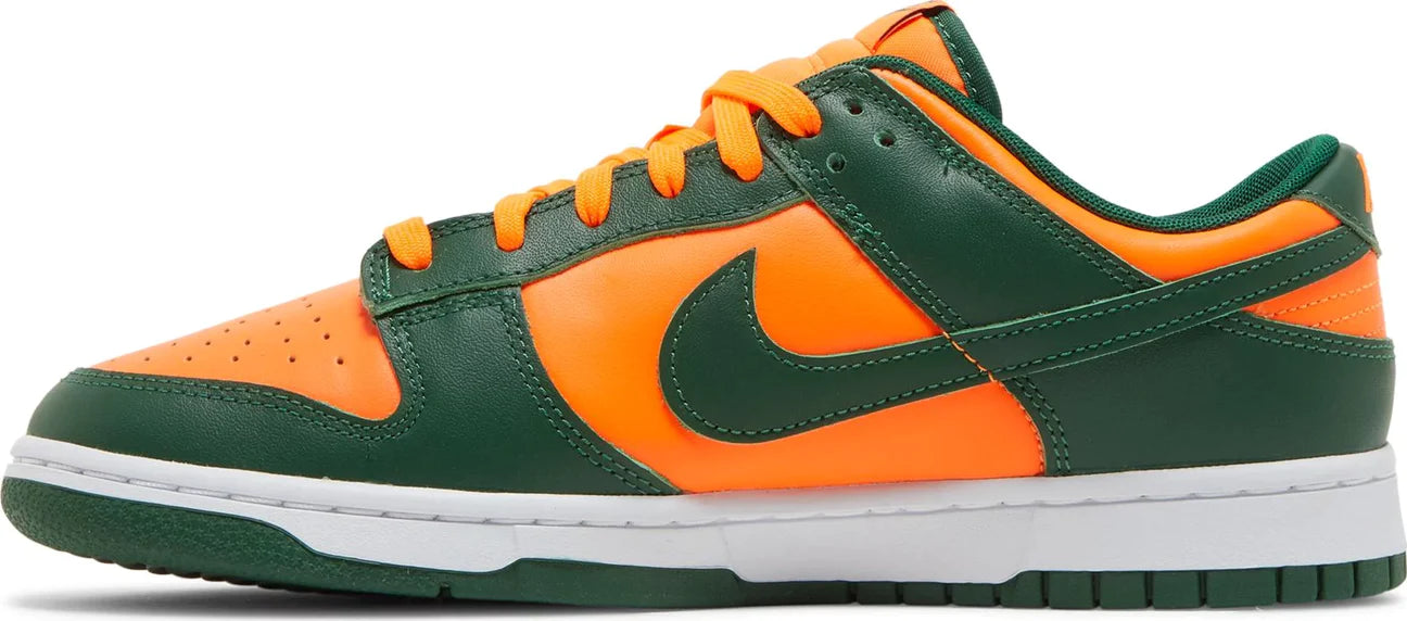 NIKE DUNK LOW MIAMI HURRICANE